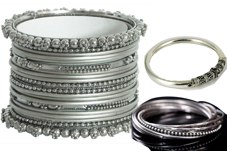 Oxidized bangles