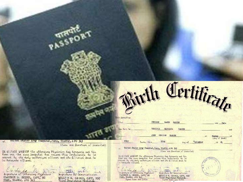 Birth certificate is not must for passport